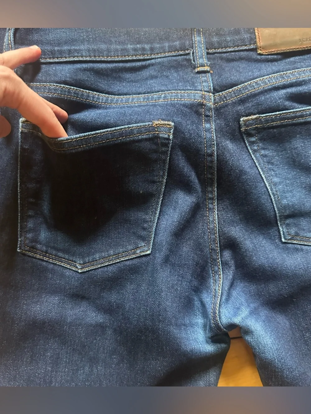 💜 J.Crew 484 Slim Dark Blue Jeans (W28 L32)